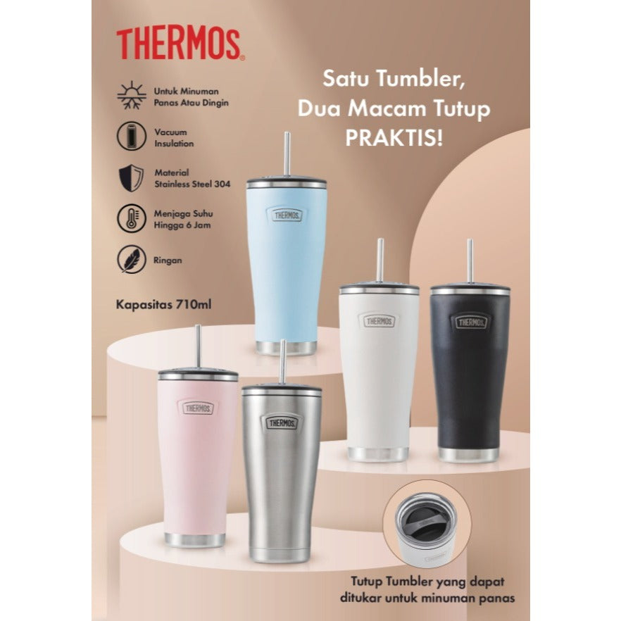 Vacuum Insulated On The Go Straw Tumbler 710ml