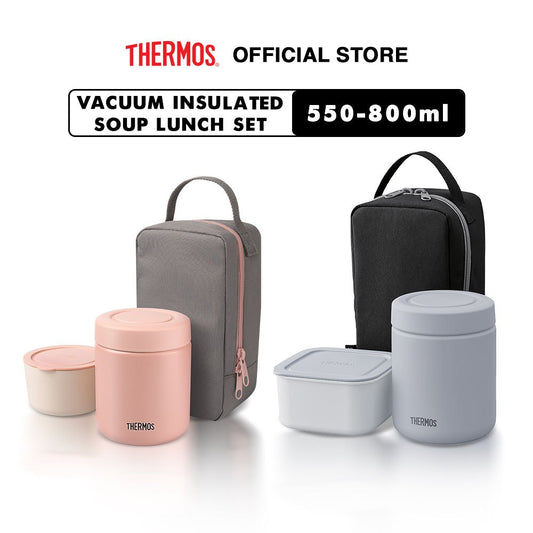 Thermos Vacuum Insulated Soup Lunch Set 550ml-800ml