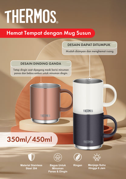 Thermos Vacuum Insulated Mug 350ml - 450ml